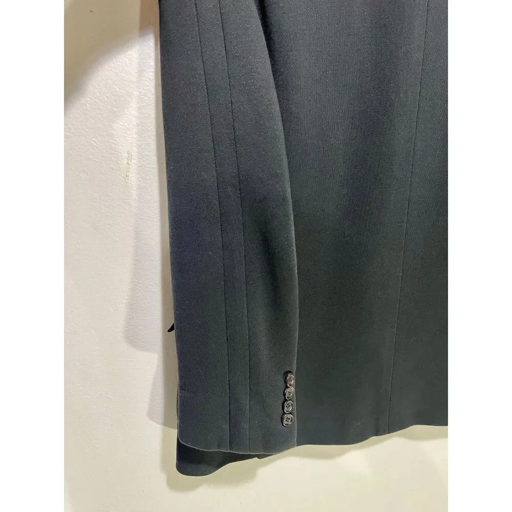 Ralph lauren knit blazer stretchy super casual black label sport businessman 42
